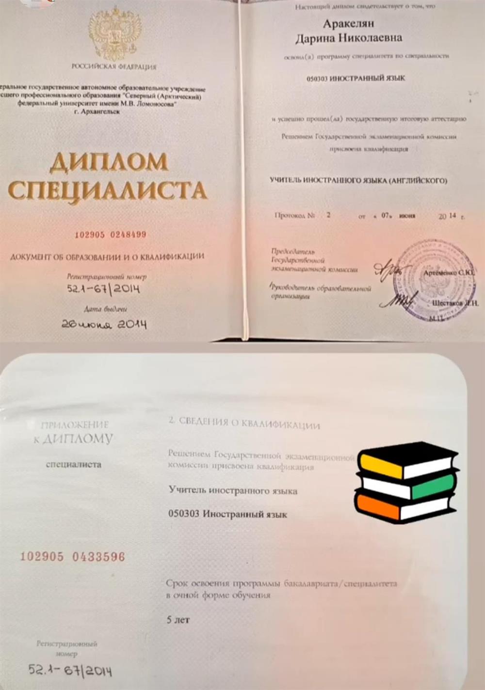 Диплом специалиста 