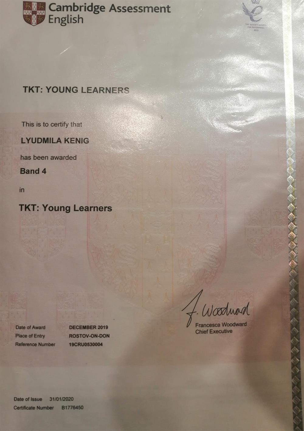 TKT YOUNG LEARNERS 