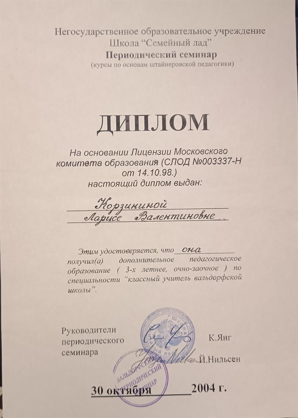 Диплом 