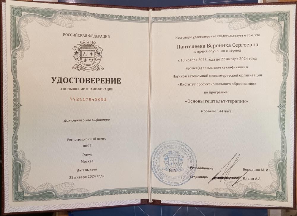 Основы гештальт-терапии