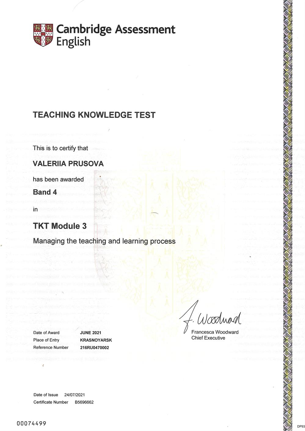 TKT Module 3