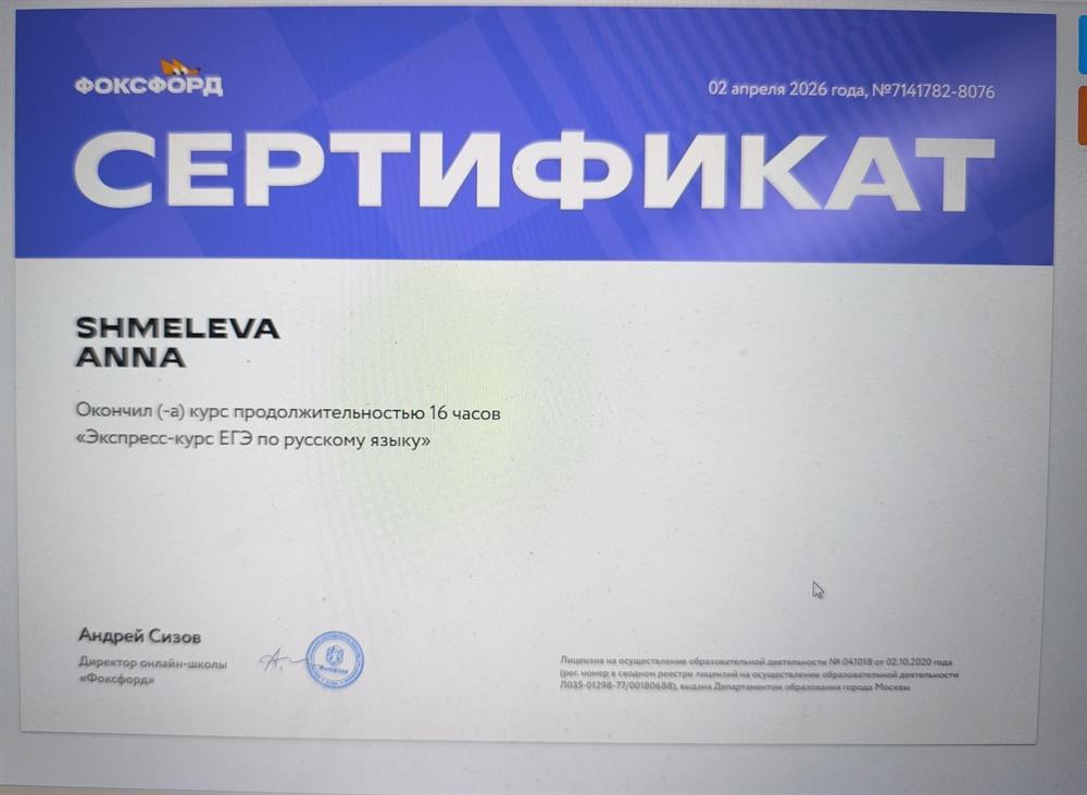 Экспресс-курс ЕГЭ по русскому языку 