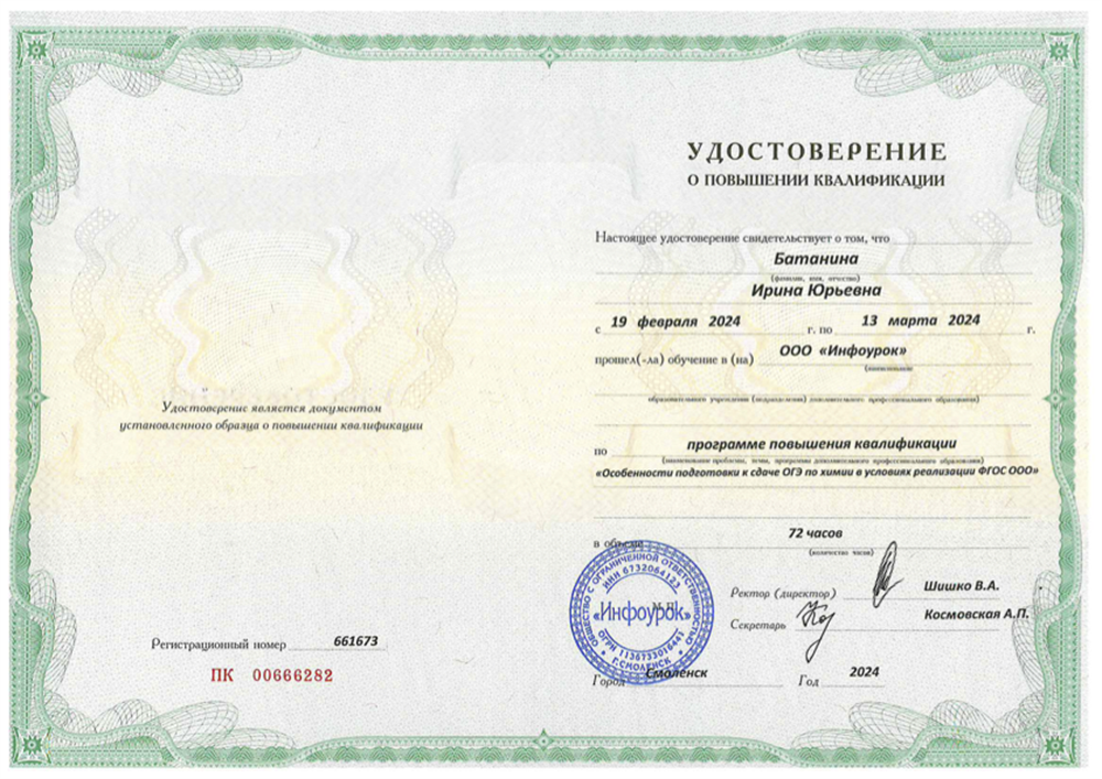 Диплом о доп. образовании 