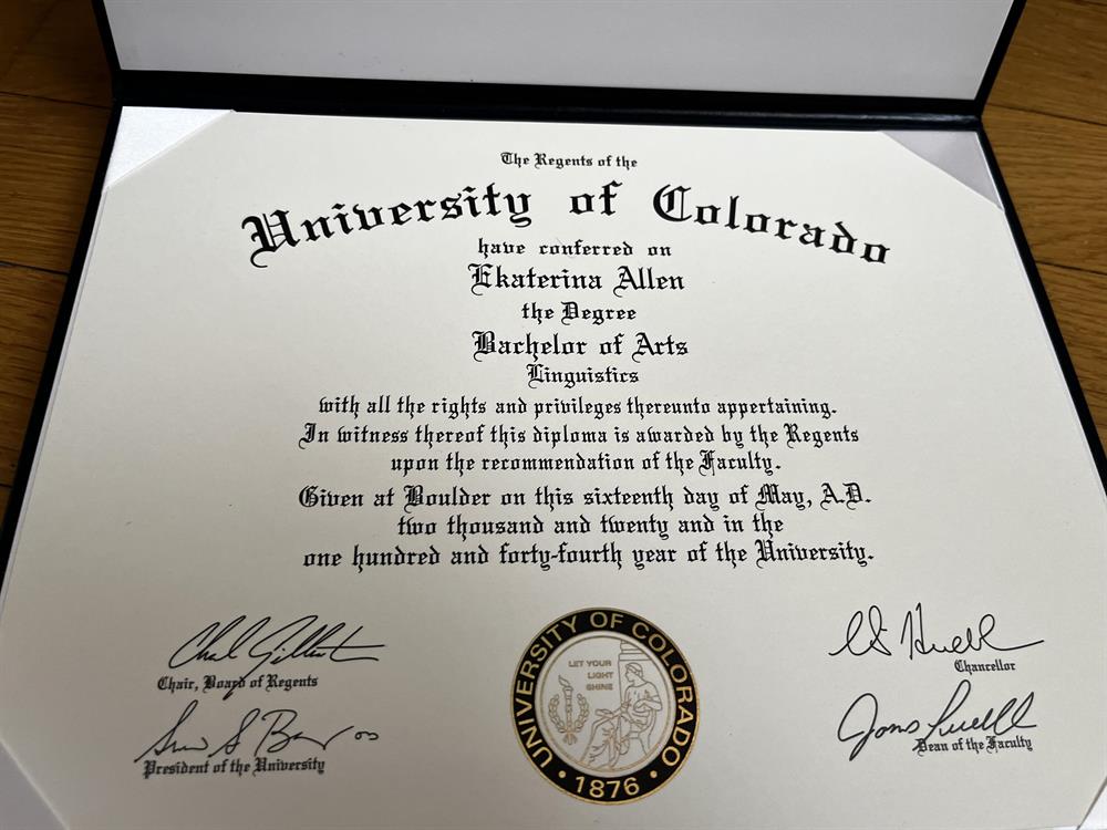 Bachelor Degree in Linguistics 