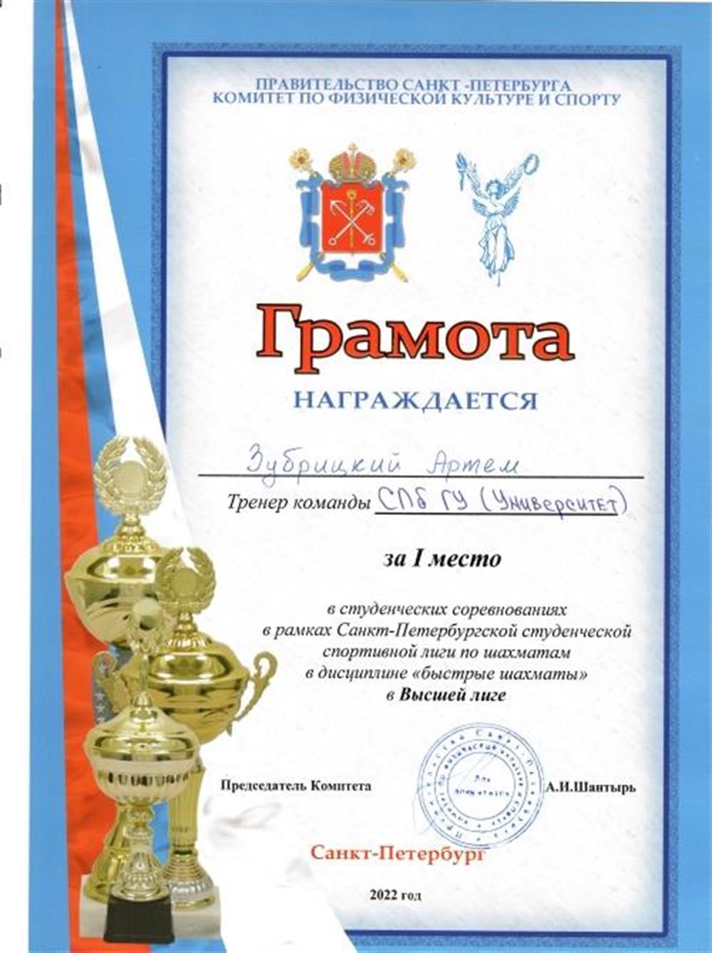 Чемпионат Санкт-Петербурга среди ВУЗов
