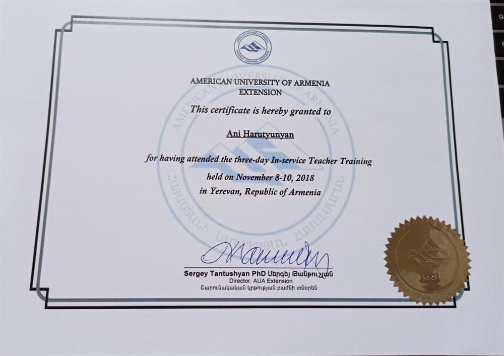 TEFL Certificate