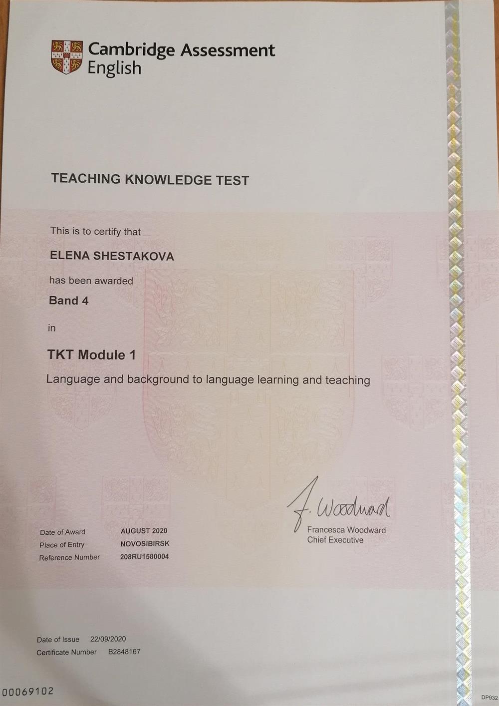 TKT Module 1