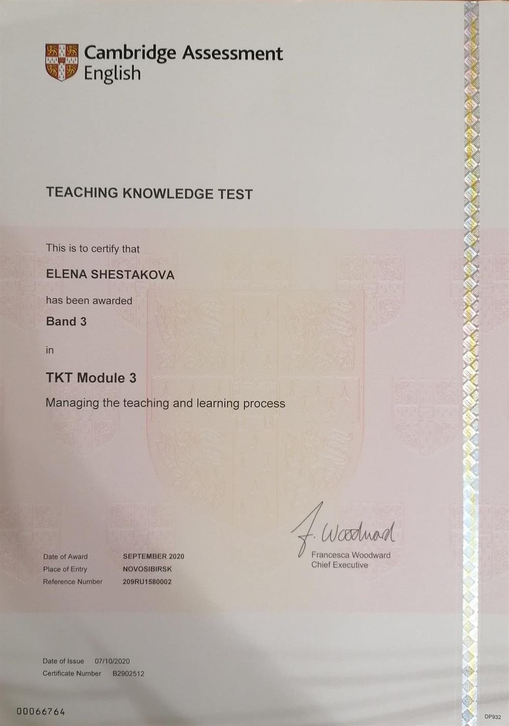 TKT Module 3