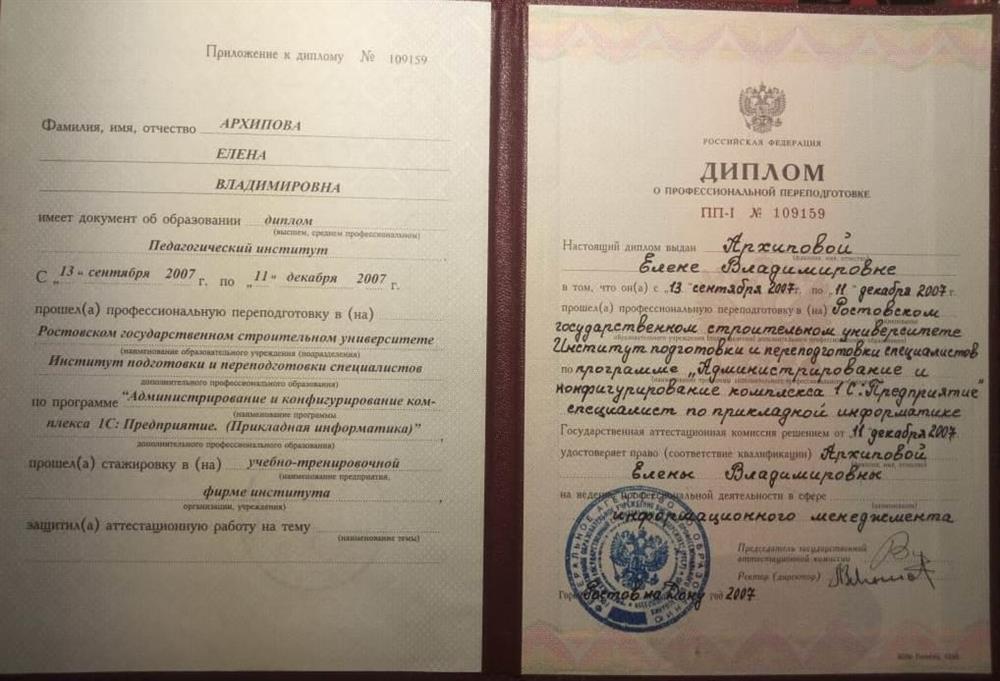 Диплом Прикладная информатика
