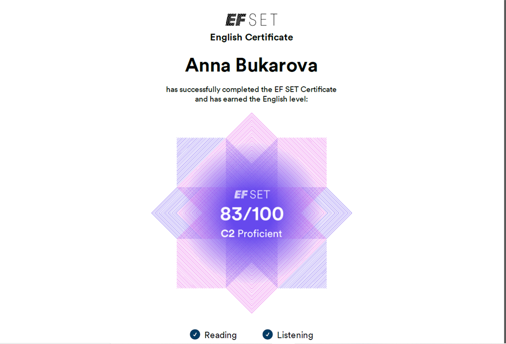 EF SET