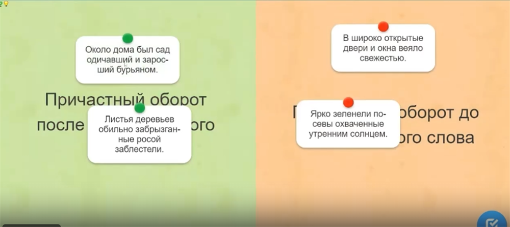 Игровые задания на уроке русского языка 
