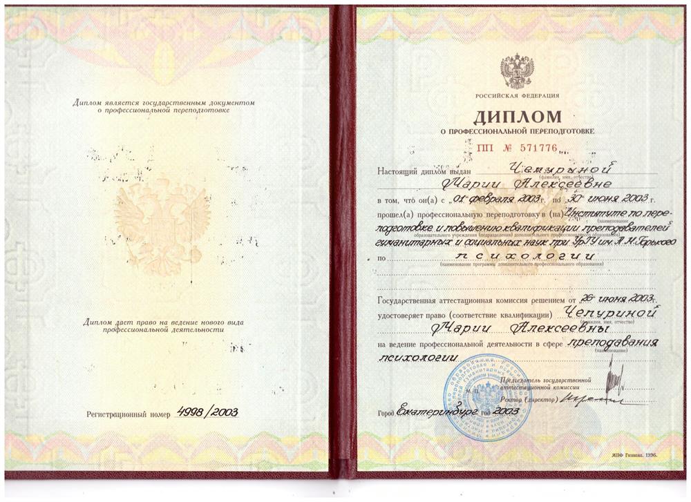 Уральский государственный университет им.А.М.Горького