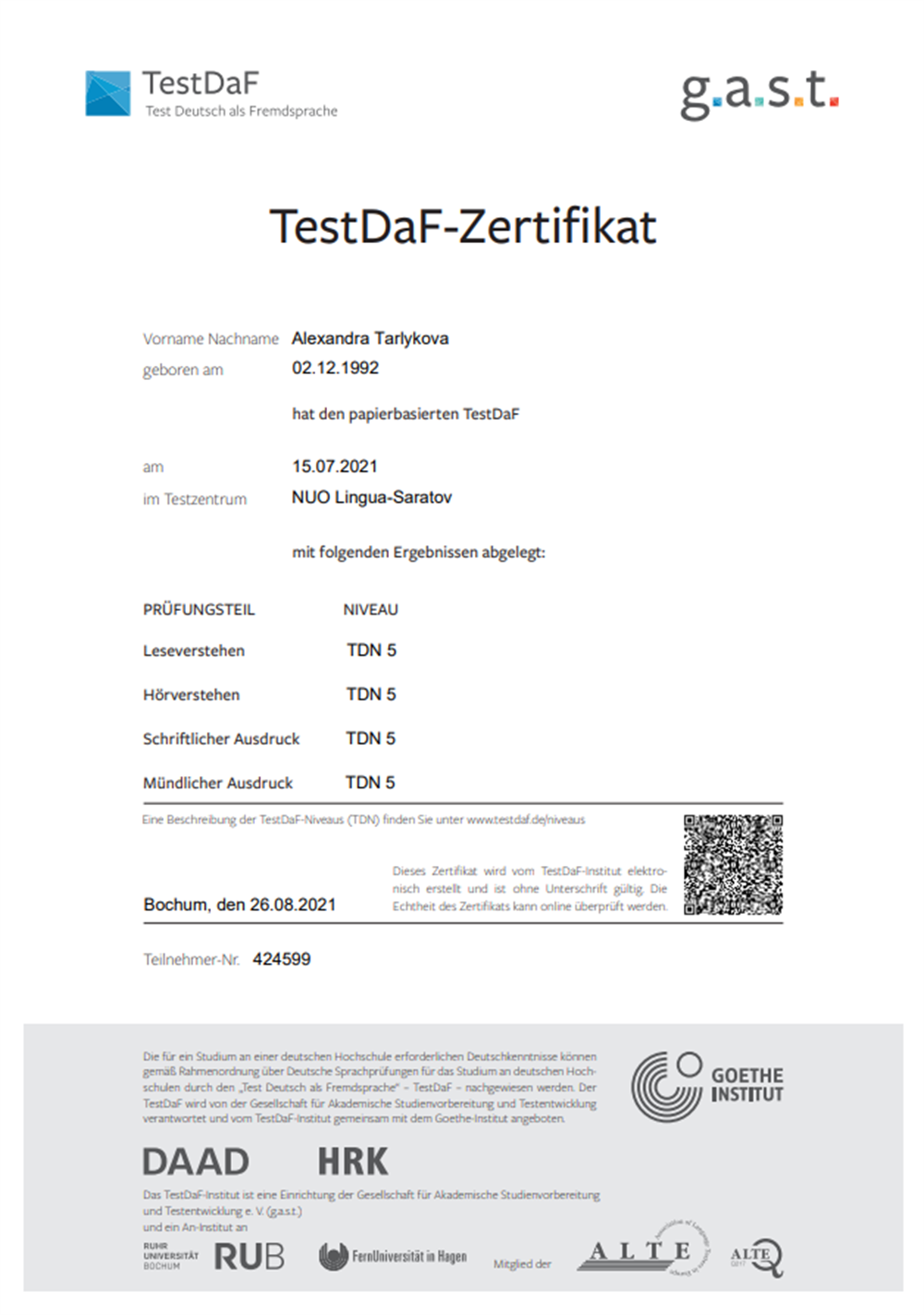 Test-DaF