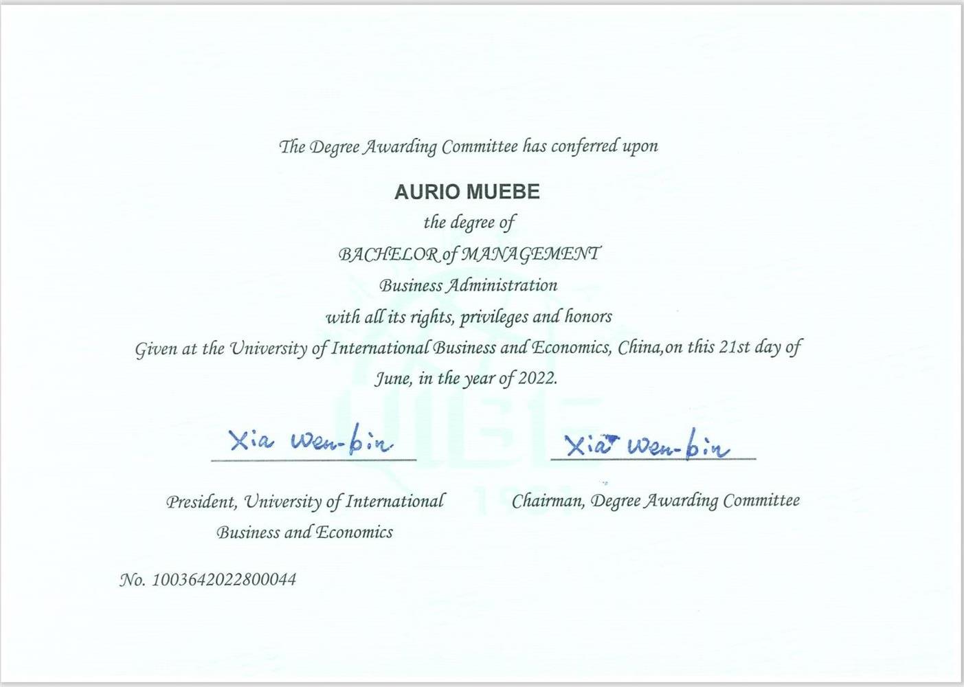 University Degree 