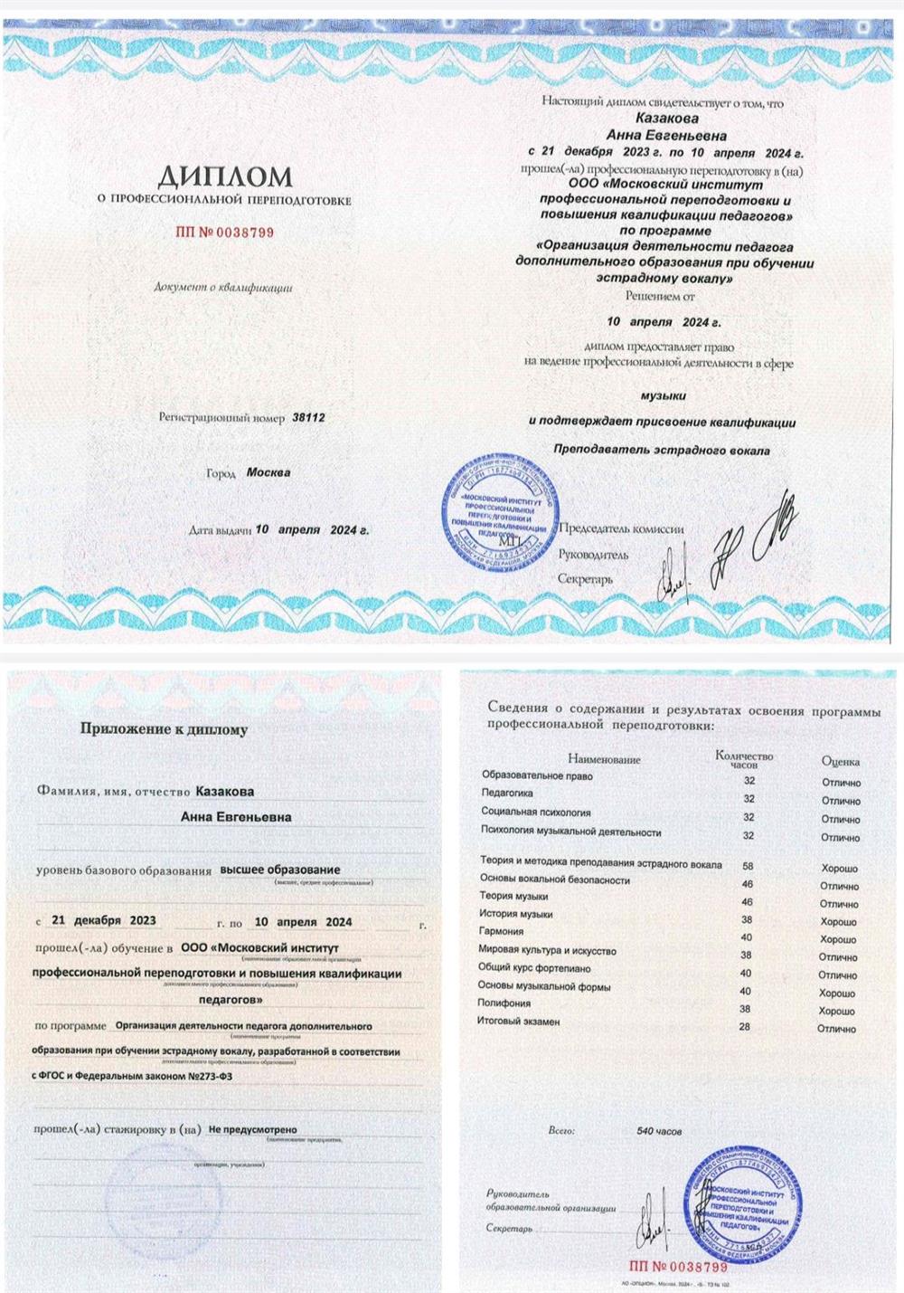 Организация деятельности педагога дополнительного образования при обучении эстрадному вокалу