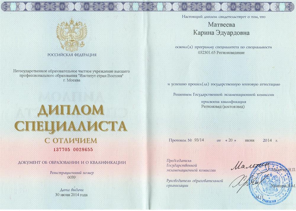 Диплом японистика