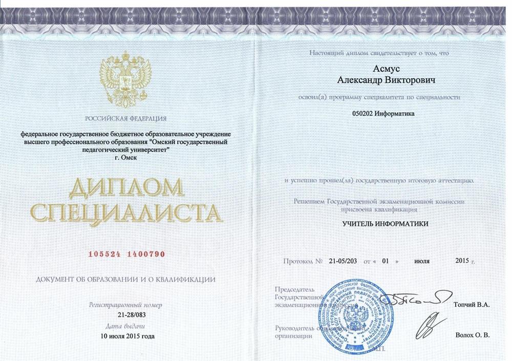 Диплом информатика