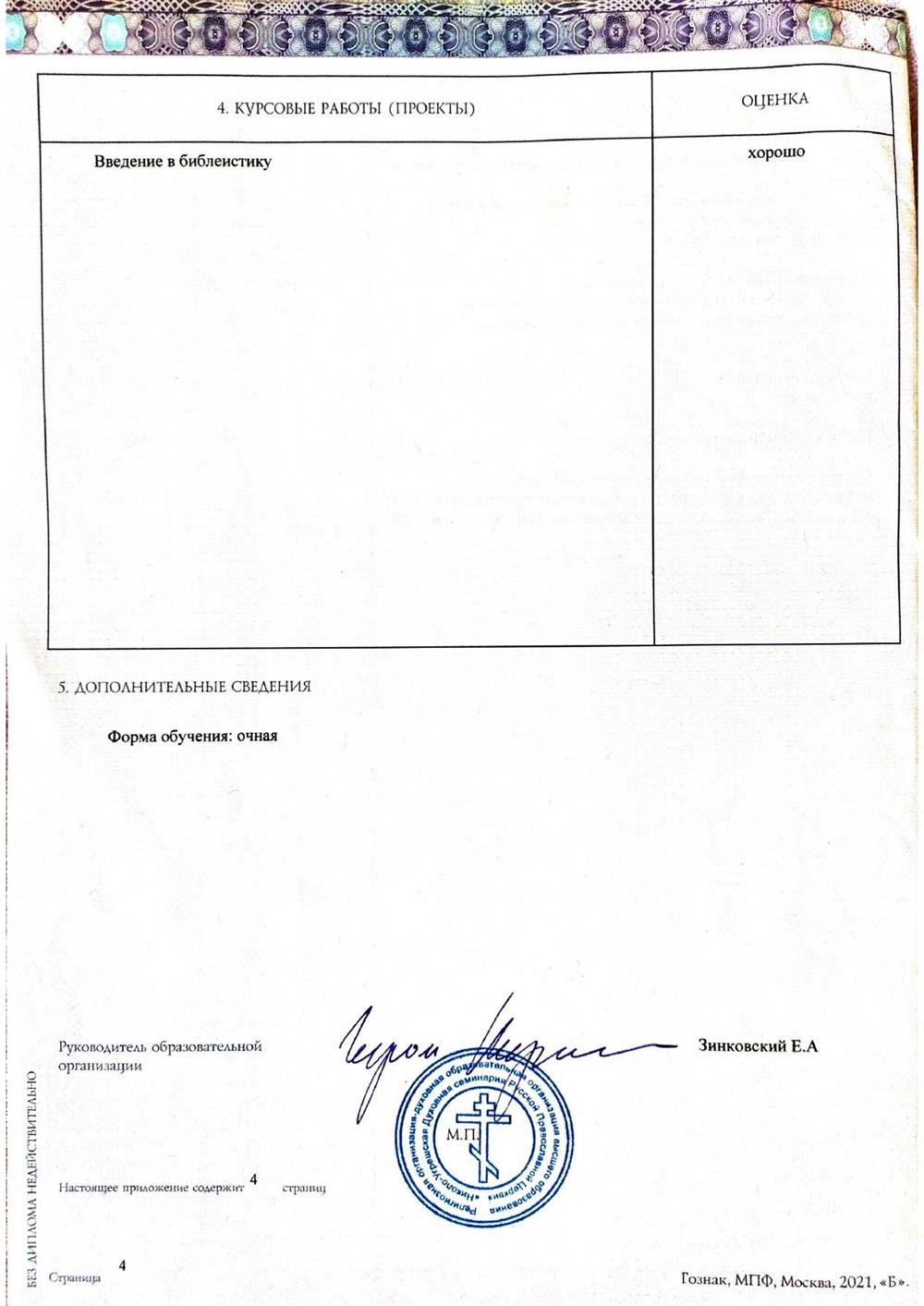 Диплом бакалавра 