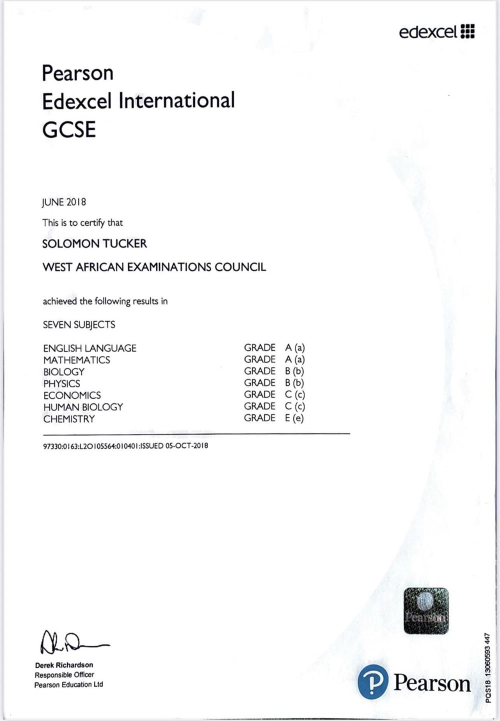 Среднее общее образование. 
English Language - A
Pearson edexcel, UK (Великобритания)