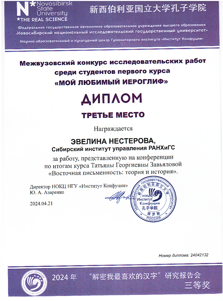 Конкурс китайского языка