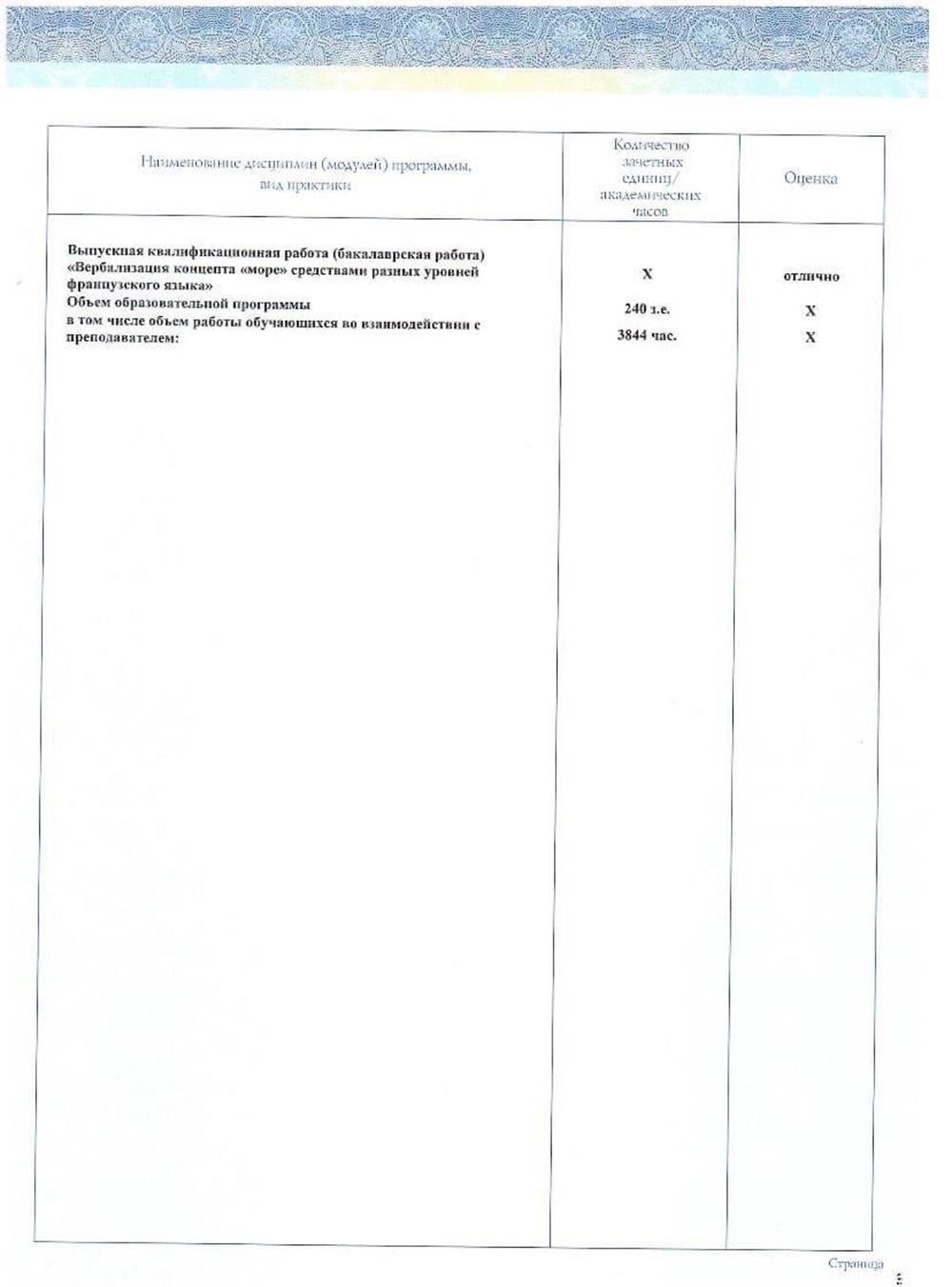 Диплом бакалавра