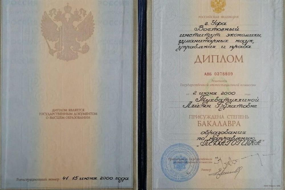 Диплом бакалавра