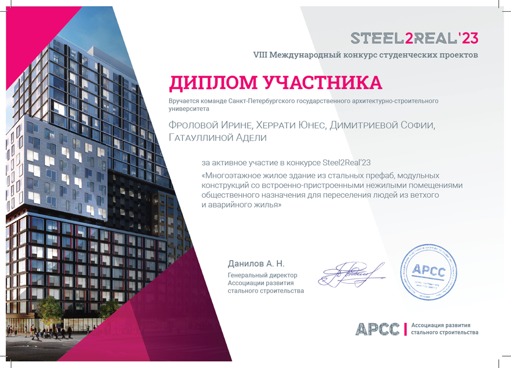 Конкурс по гражданскому строительству