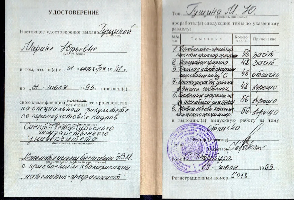 Удостоверение