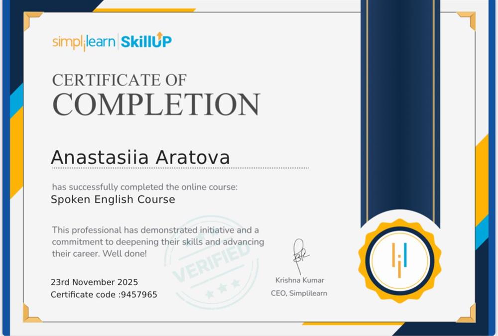 spoken english course