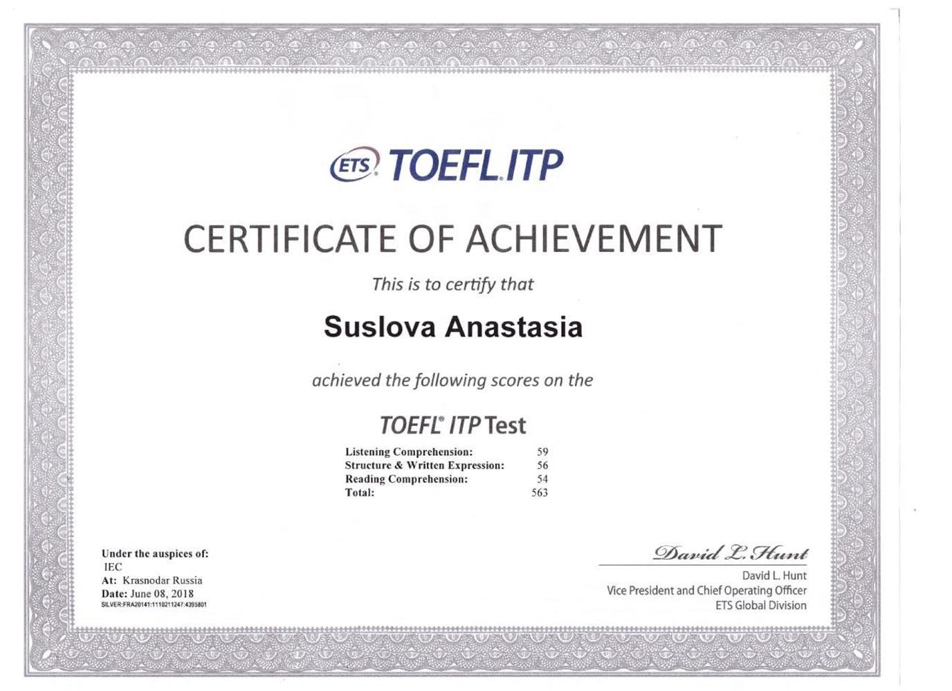 TOEFL