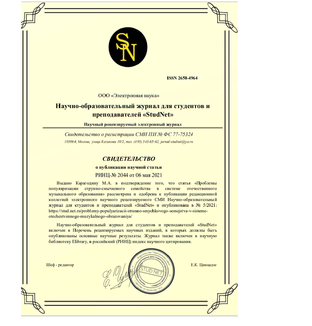 Публикации
