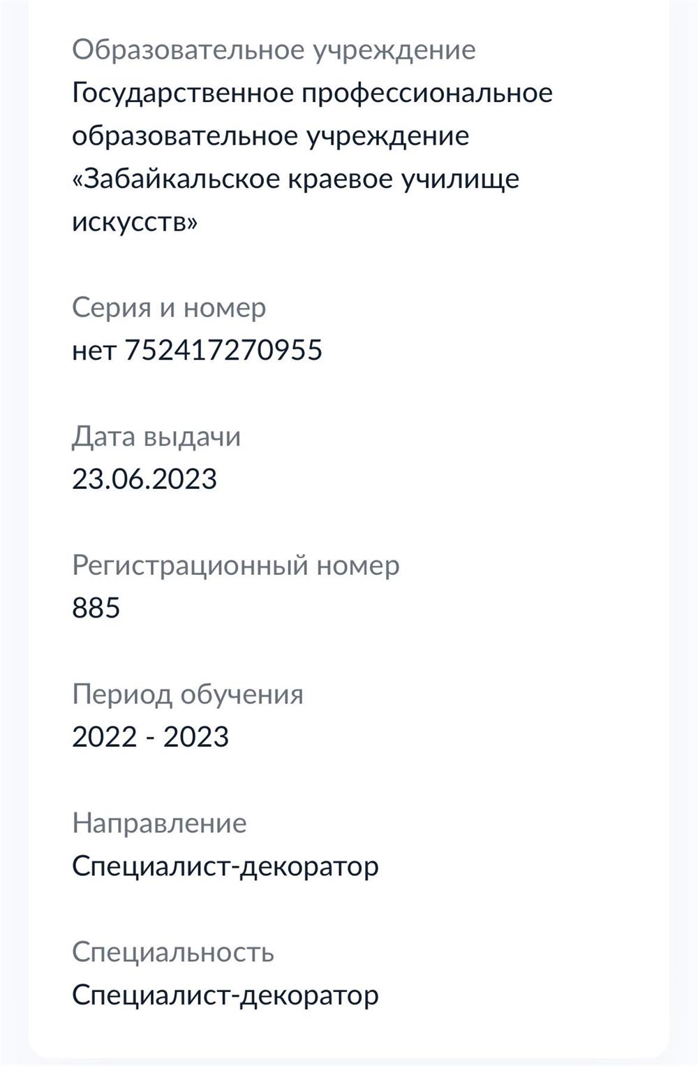 Диплом по специальности дпи