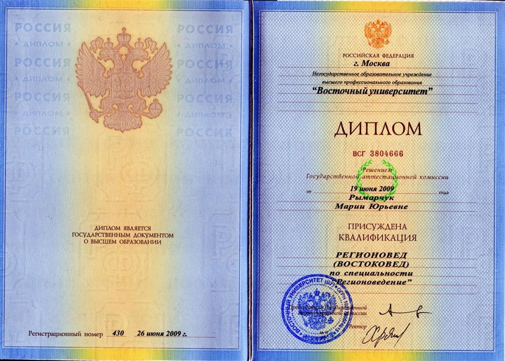 Диплом о ВО