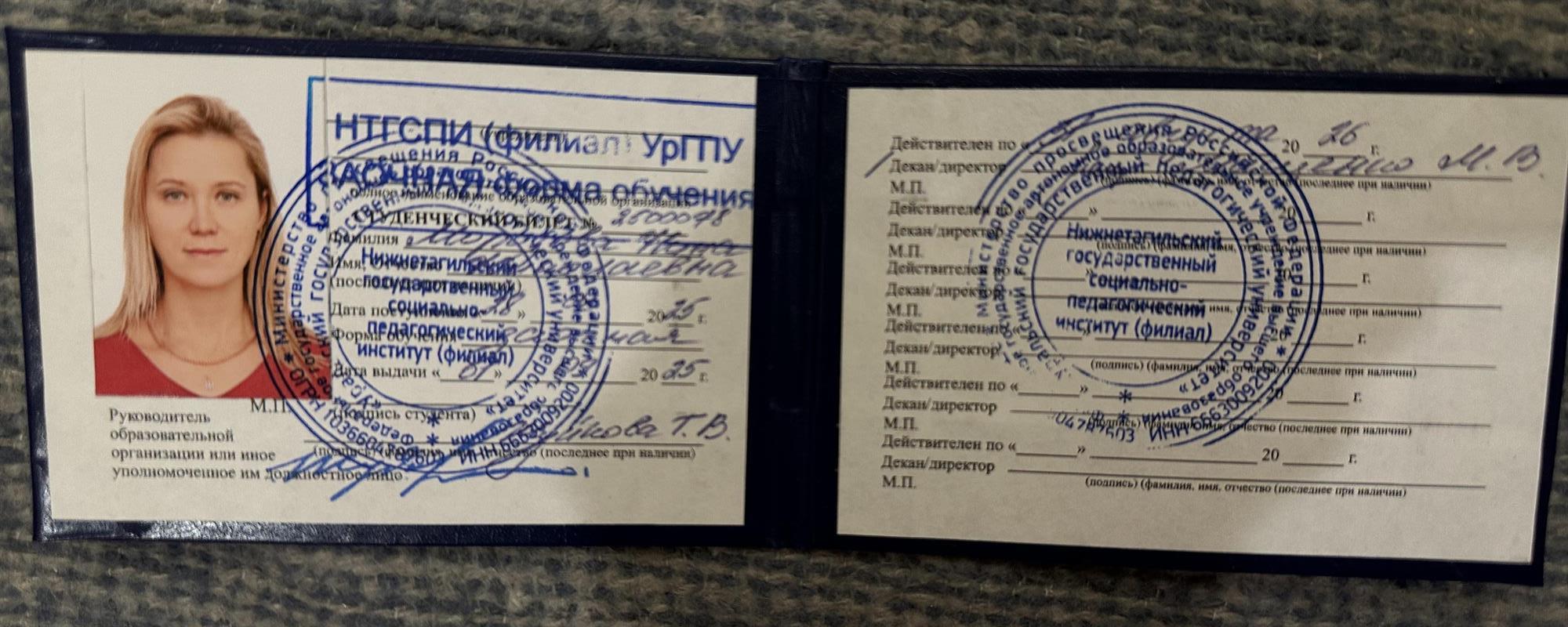 Уральский государственный педагогический университет, НТГСПИ