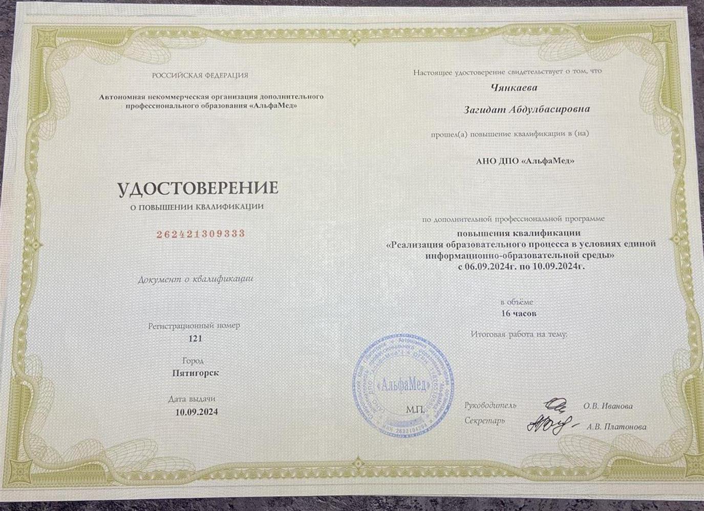 Внедрение информационных технологий в образовательный процесс