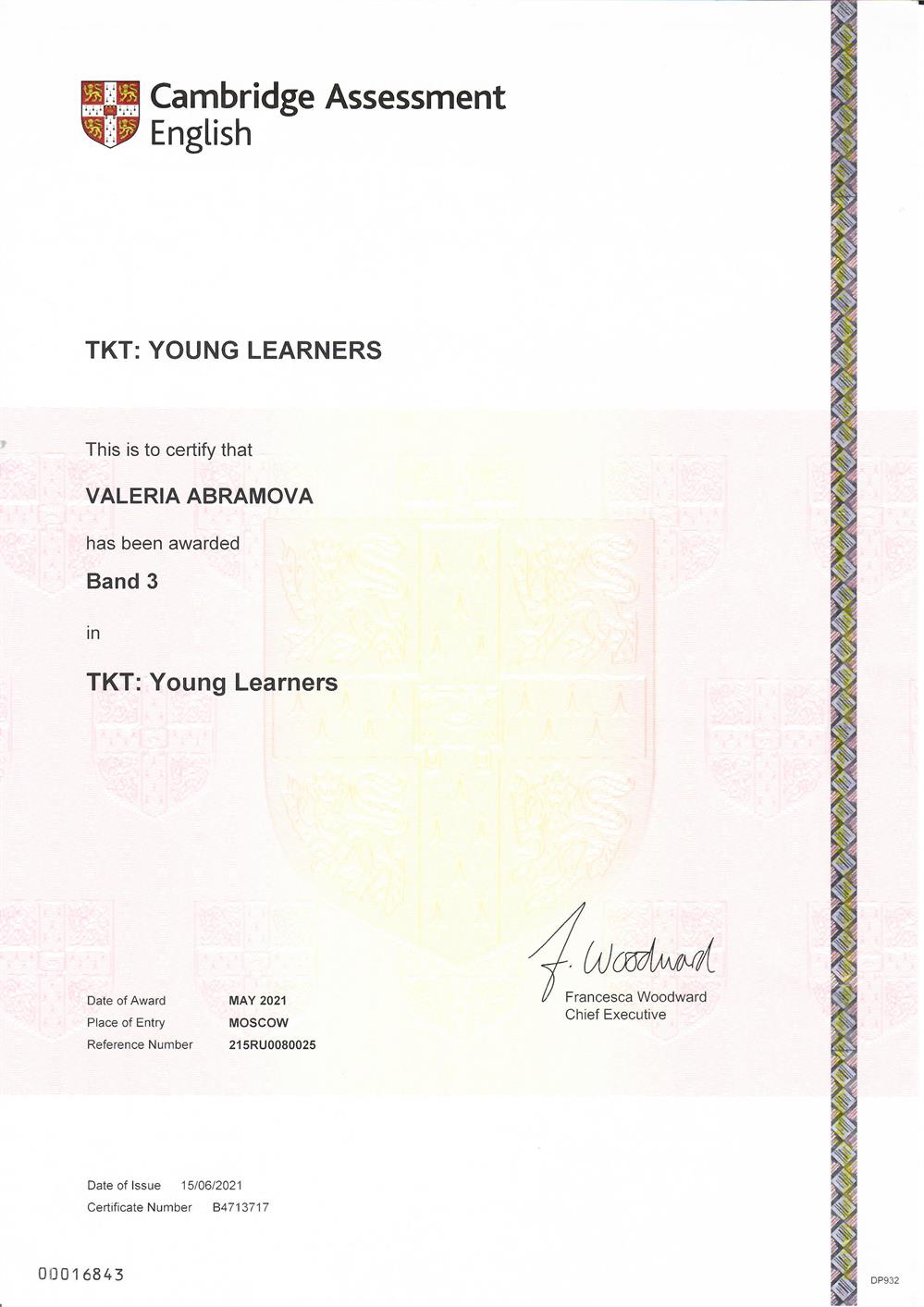 TKT Young Learners 