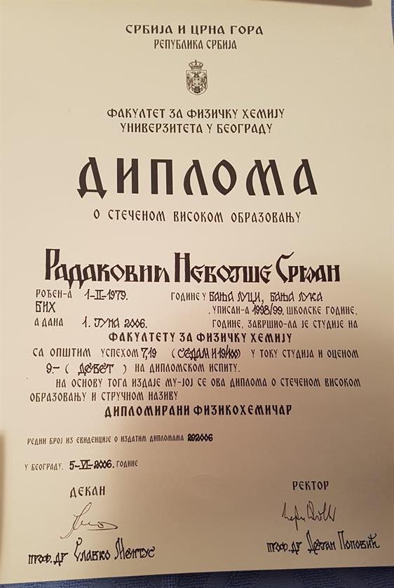 Диплом - бакалавриат