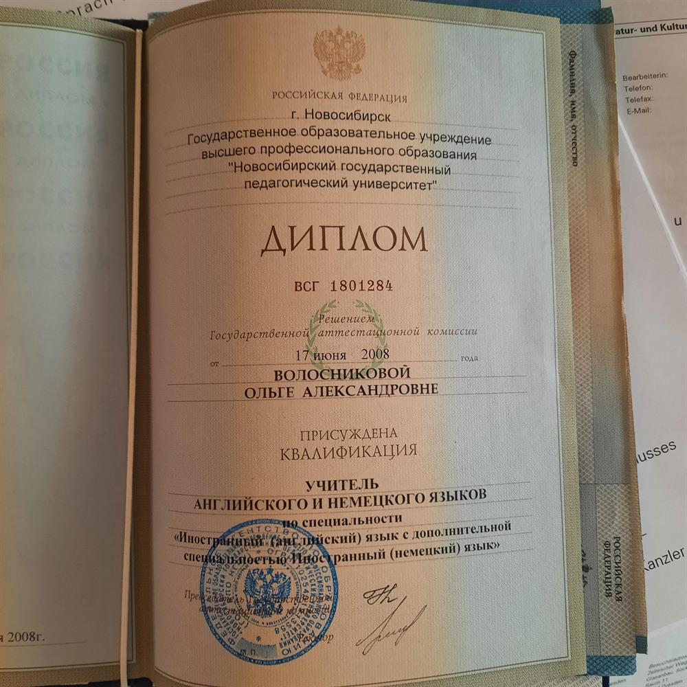 Диплом НГПУ
