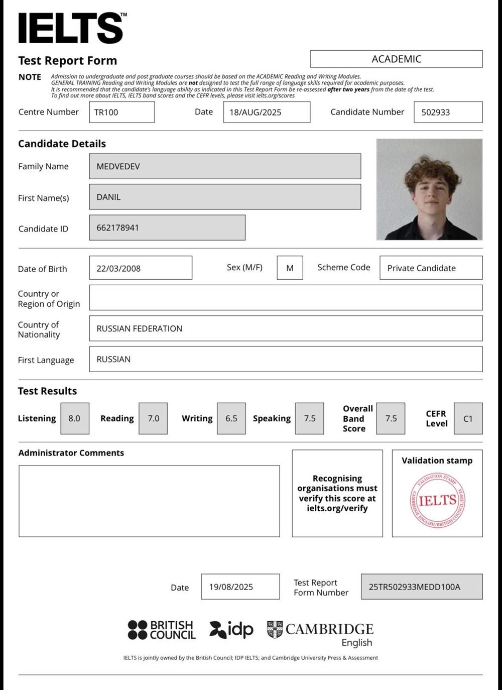IELTS 