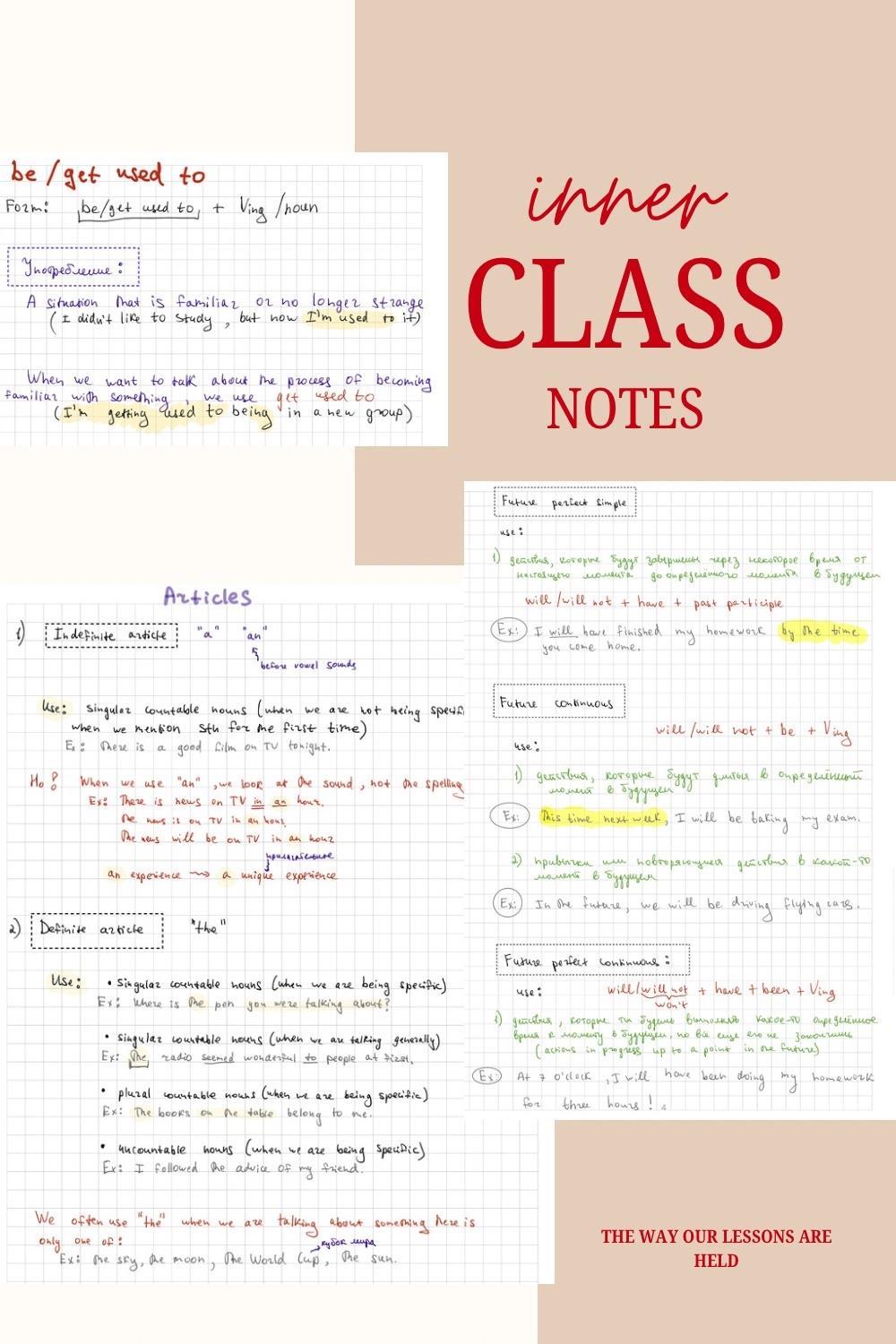 Class notes