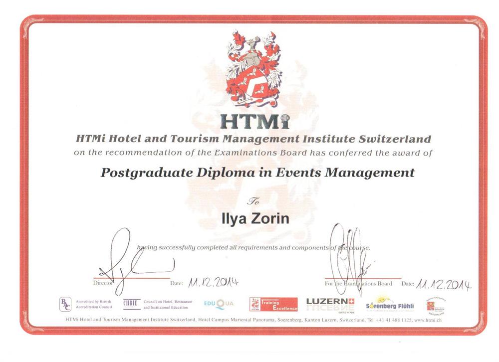 HTMi PD in Events