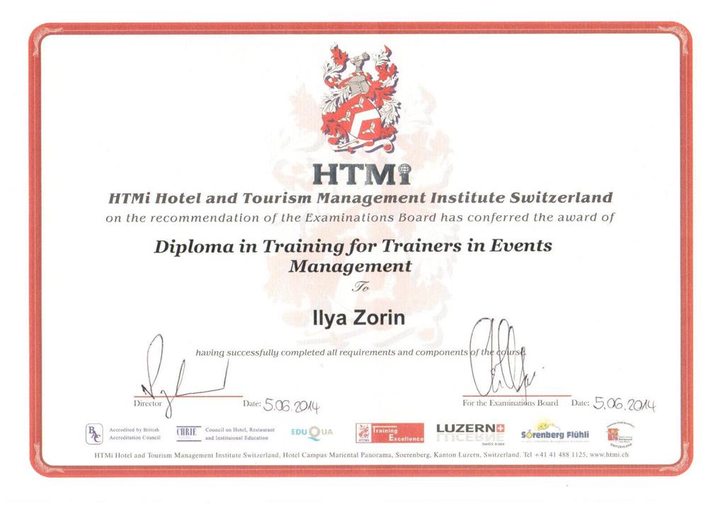 HTMi Training for Trainers