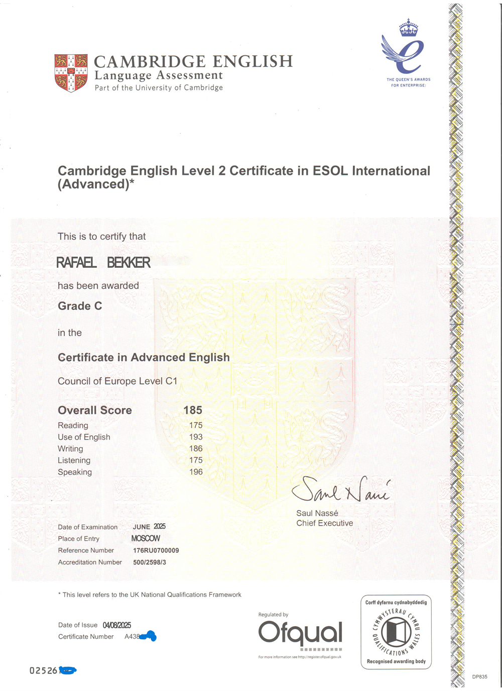 ESOL C1
