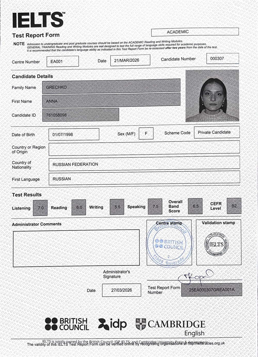 IELTS