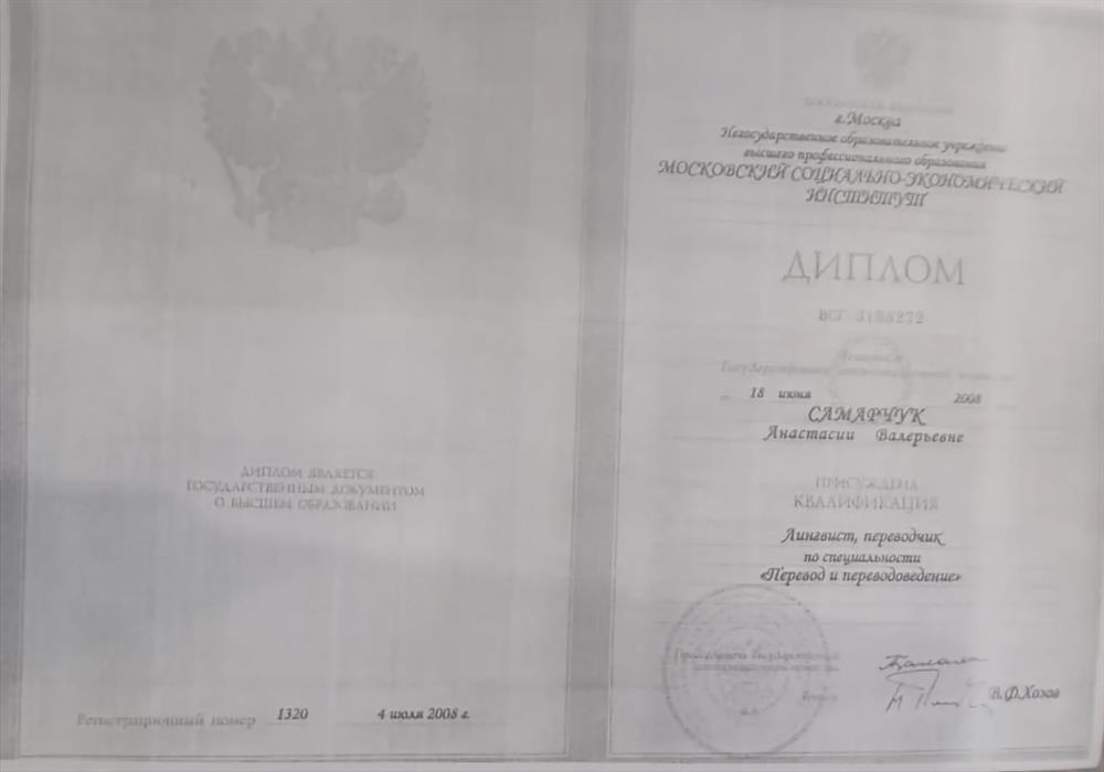 Московский Социально Экономический Институт