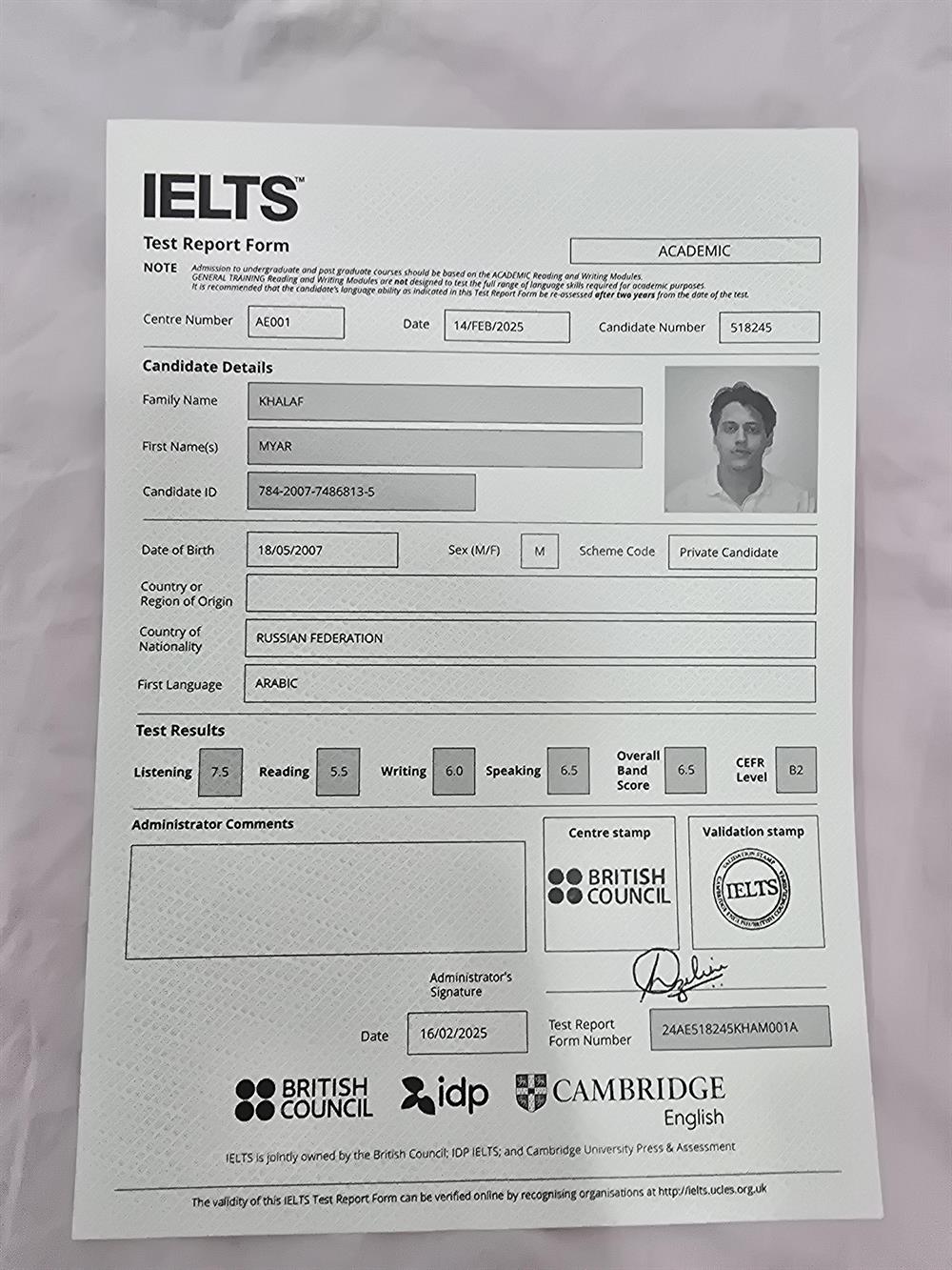IELTS 