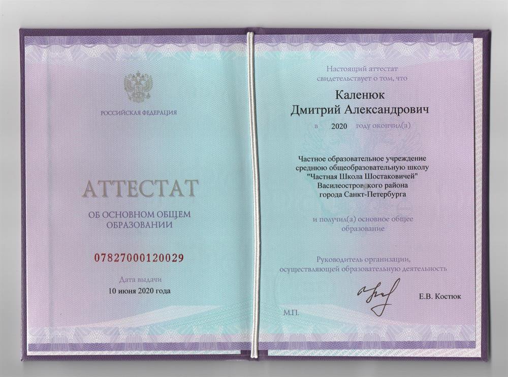 ЧОУ Частная Школа Шостаковичей