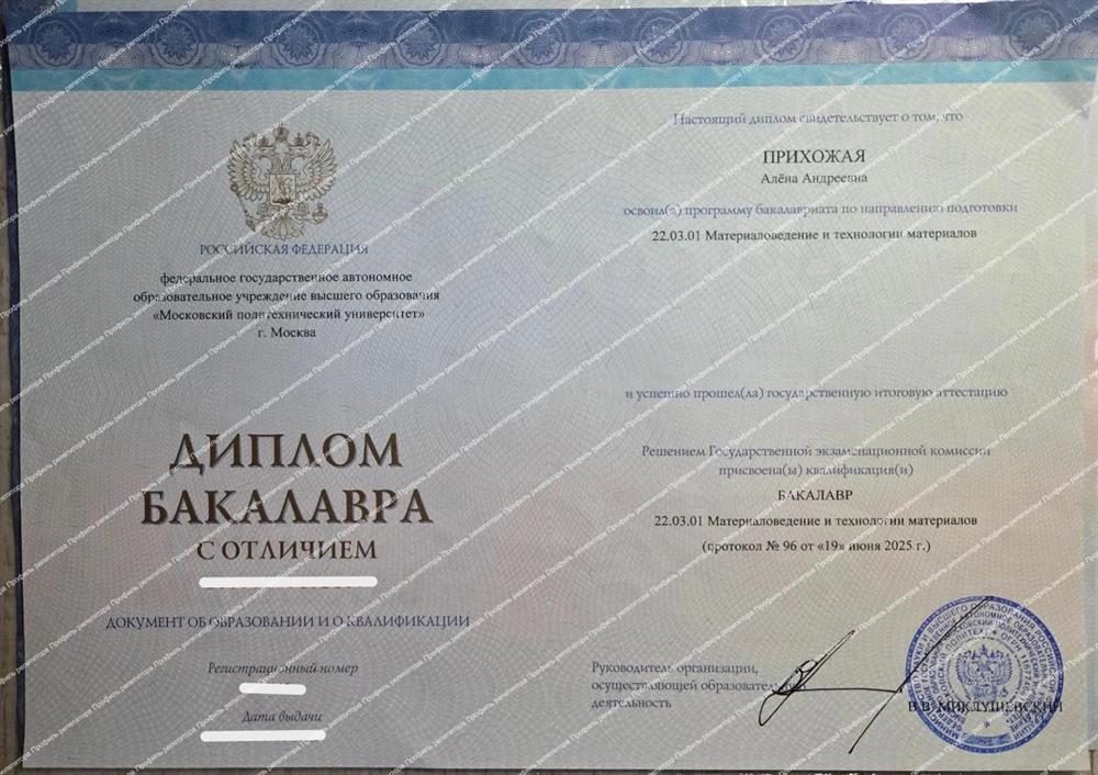 диплом бакалавриата