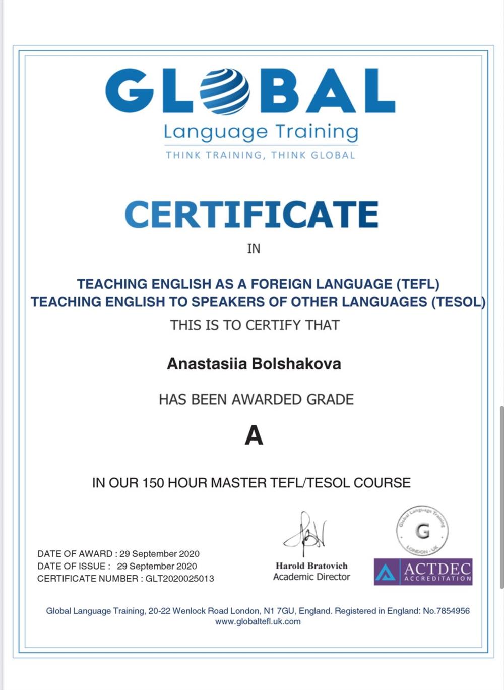 TEFL & TESOL