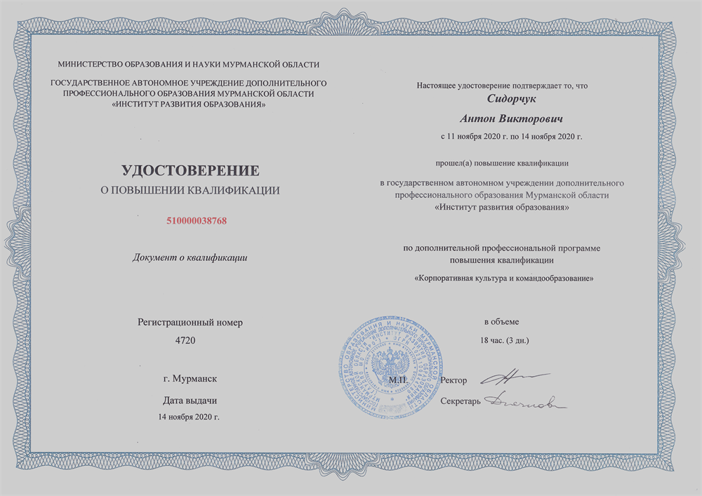 Корпоративная культура и командообразование